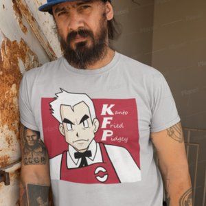 KANTO FRIED PIDGEY KFC PAODY SHIRT